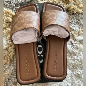Brand New Coach Sandals w/ box